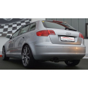 Ligne d'échappement en INOX Audi A3 8P Sportback 1.9l TDI (77kW/105cv) 2004 - 2010